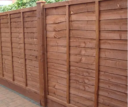 waney lap fencing