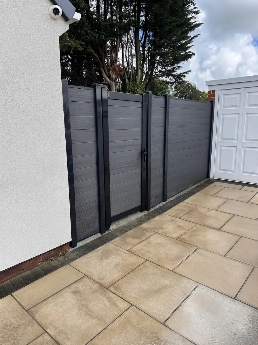 composite fencing composite gate