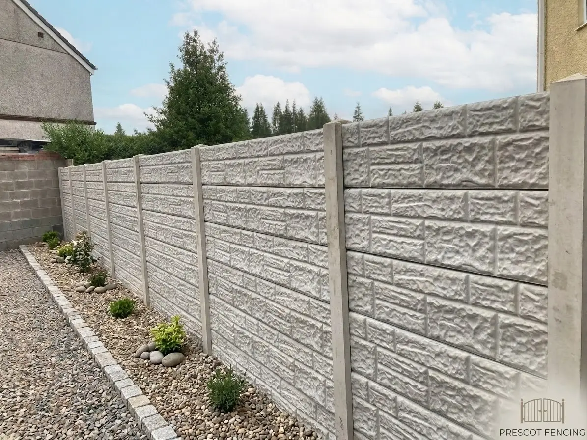 rockface concrete gravel boards and posts.jpg